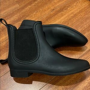 Women’s Black Jeffrey Campbell Rain Boots